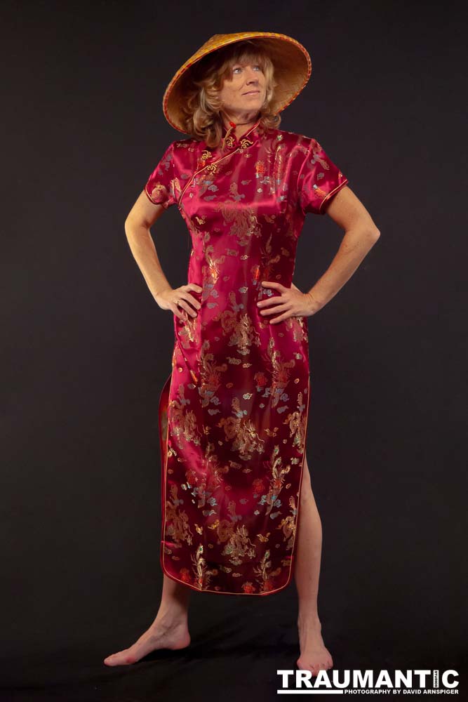 My high school friend Robyn Roberts wanted to pose.  I was happy to oblige.